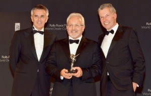 Peter Schwarzenbauer (Chairman) , Arno Husselmann (General manager of Abu Dhabi Motors), Torsten Müller-Ötvös, (Rolls Royce CEO)