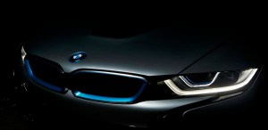 Shereen Shabnam laser light on the BMW i8 headlight technology