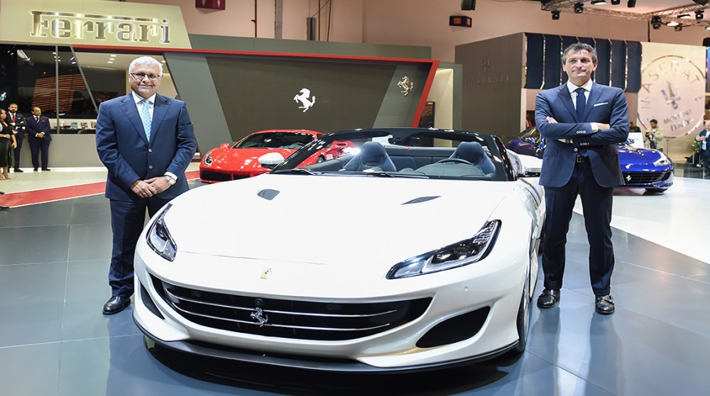 Ferrari At Dubai International  Motor Show 2017.jpg